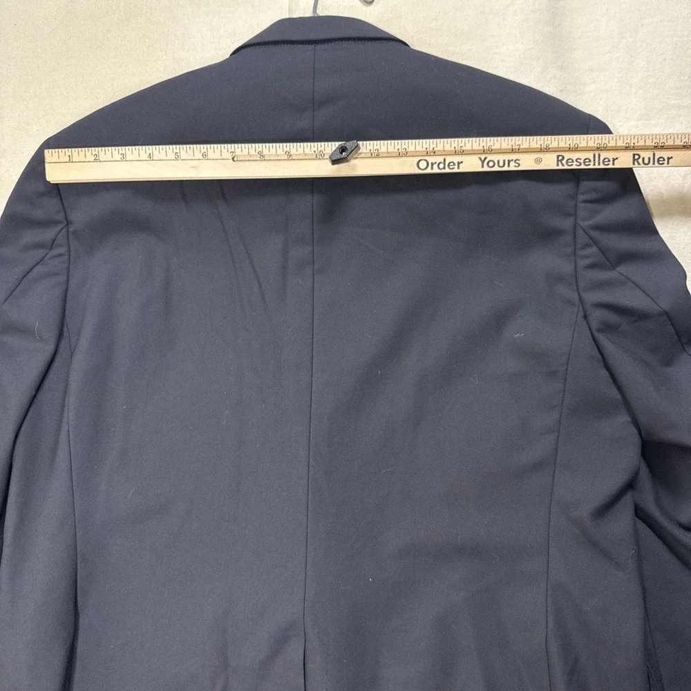 Brooks Brothers Loro Piana Blazer Mens 44R Black Wool Brooksease